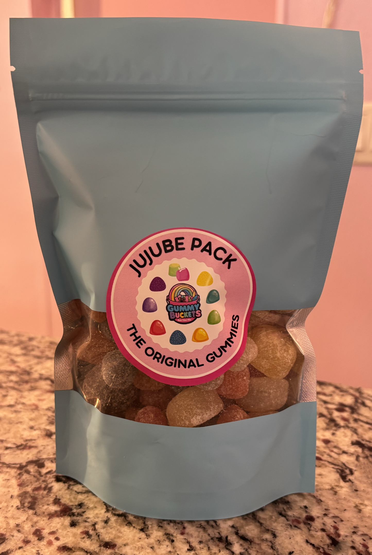 1 Pound Package of Jujube Gummy Candy from Gummy Buckets