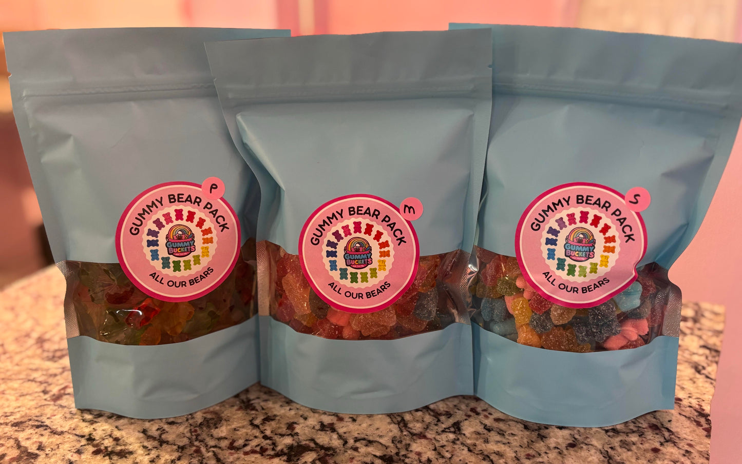 1 Pound Package of Gummy Bear Candy from Gummy Buckets