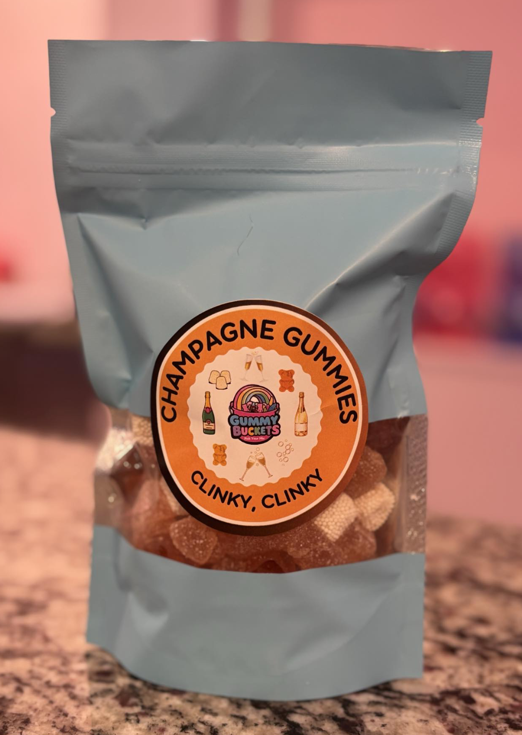 Champagne Gummies (650 gram bag)
