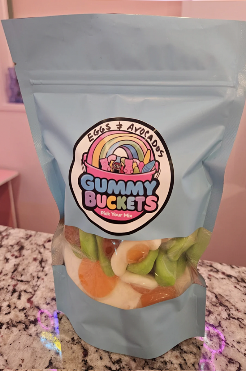 1 Pound Bag of Egg and Avocado Gummies