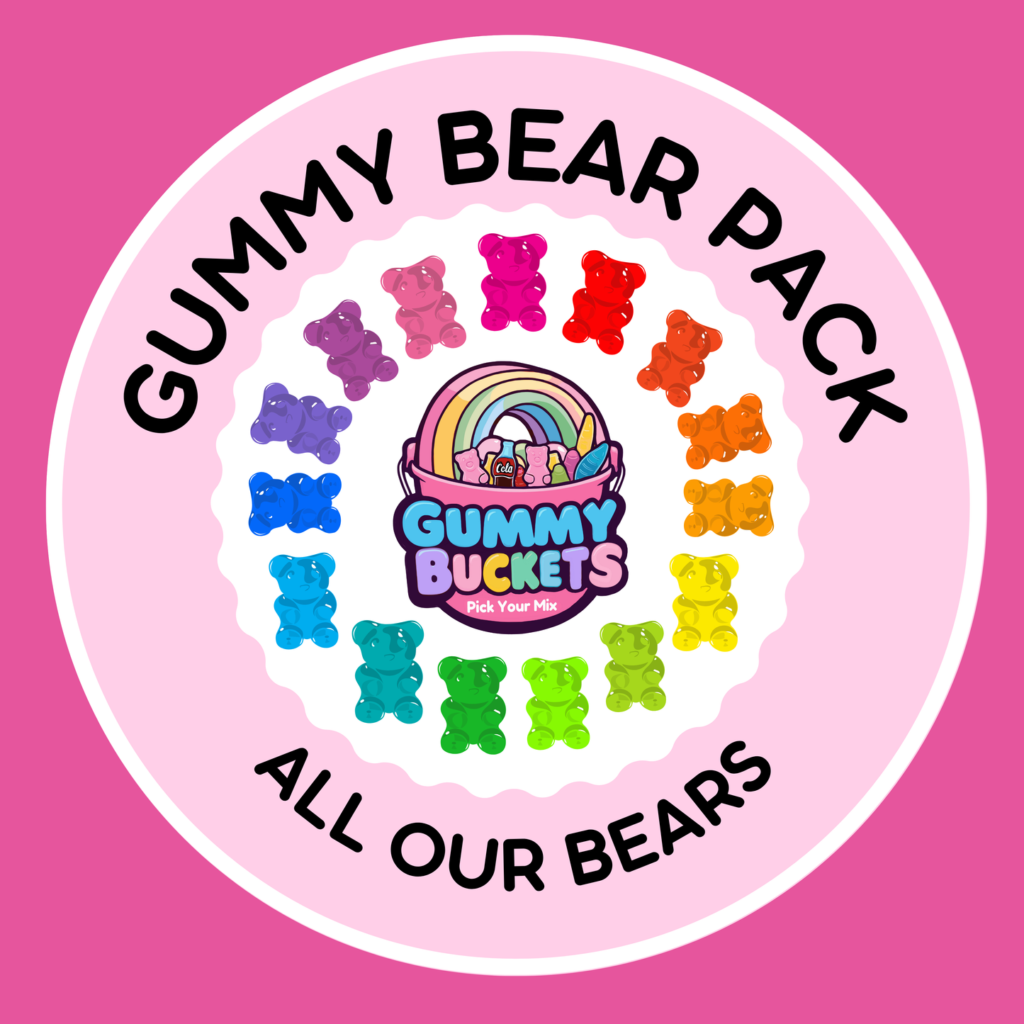 All Gummy Bear Mix (Pick Size)