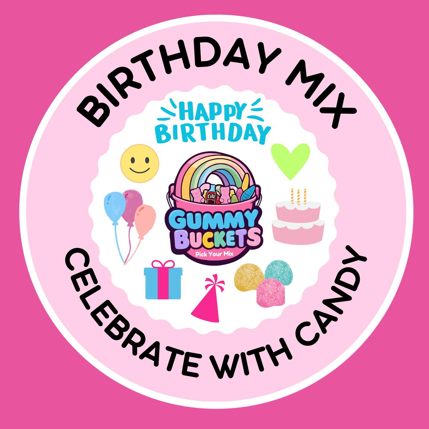Happy Birthday Gummy Mix