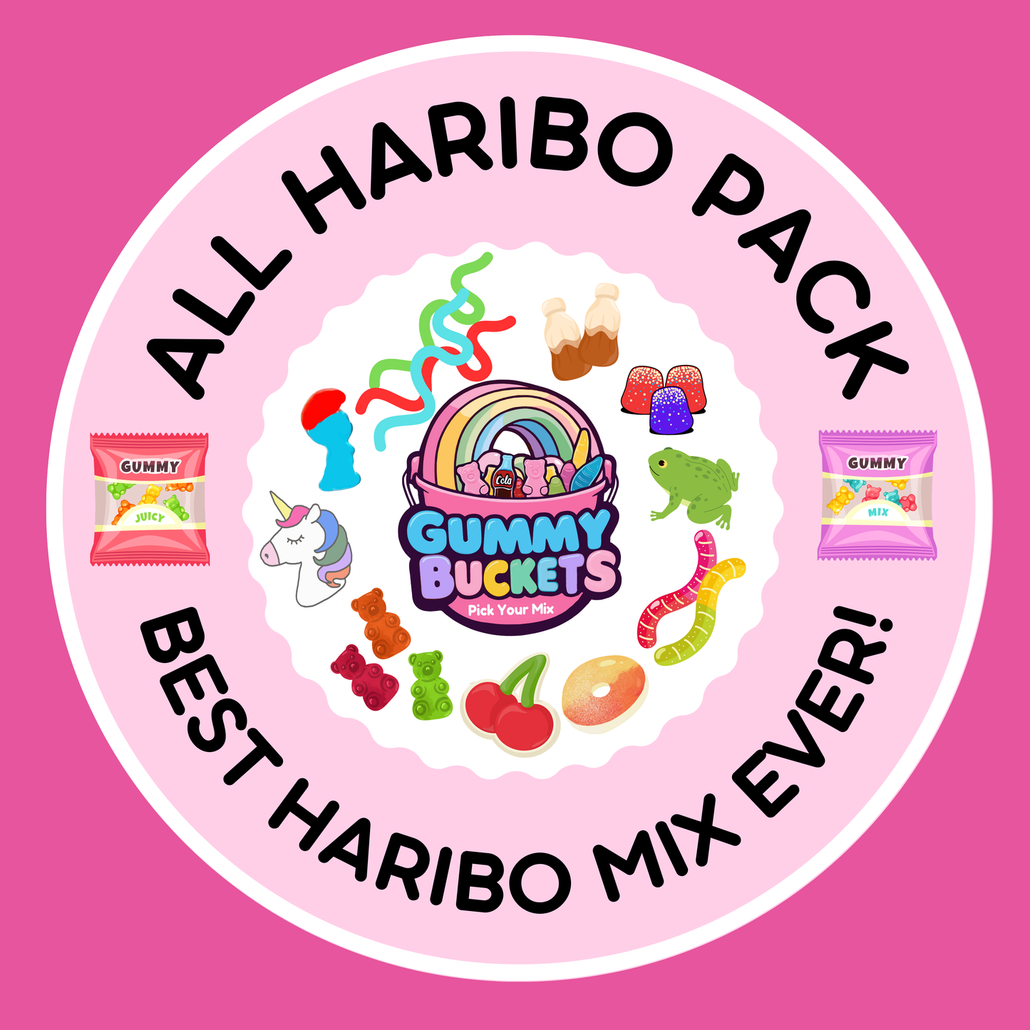 All Haribo Gummy Mix (Pick Size)