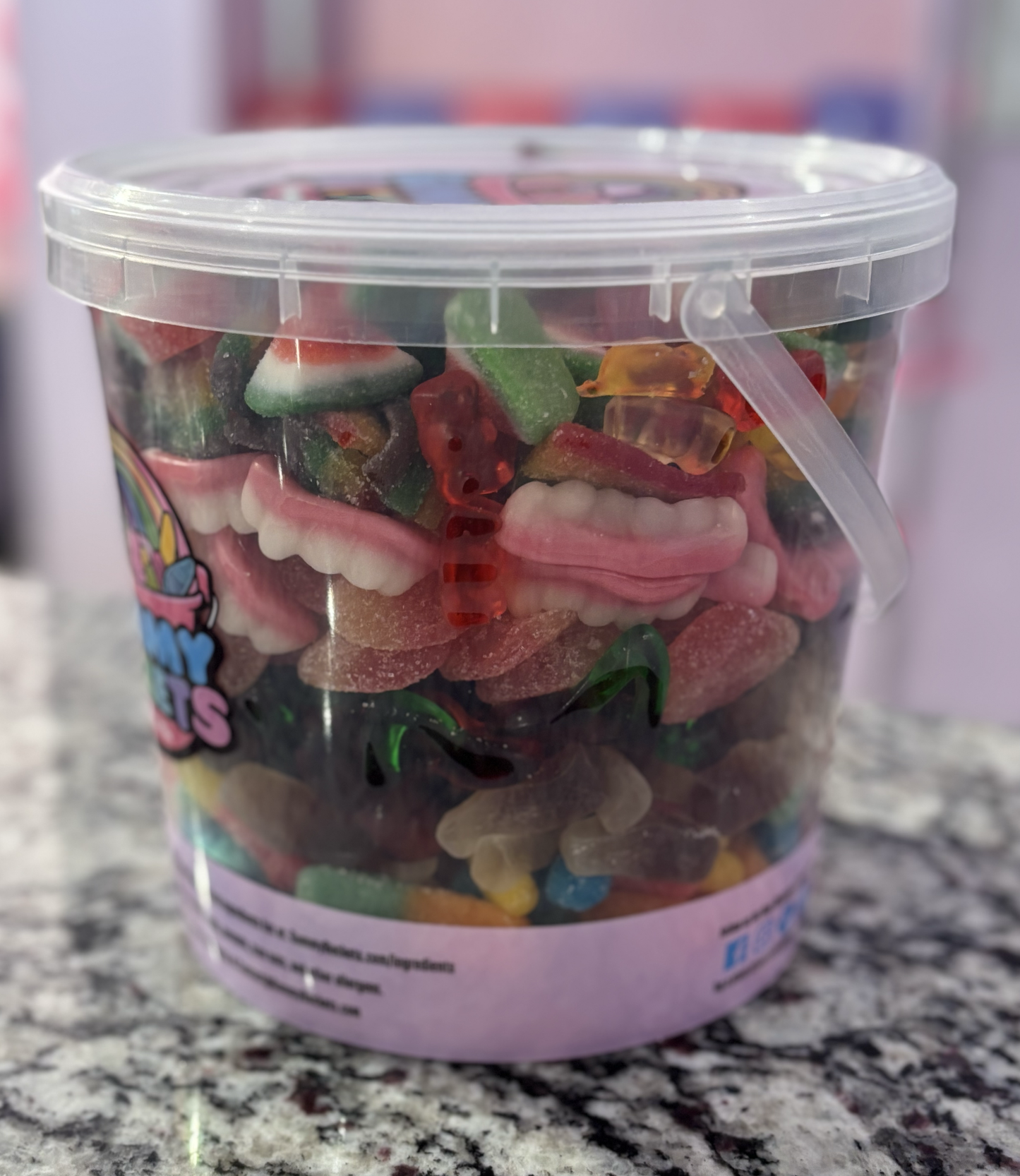 Mystery 5 Pound Bucket of Gummy Candy
