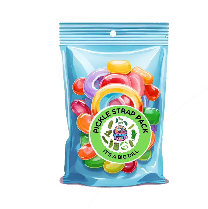 Pickle Gummy Strap Bag (1 pound)