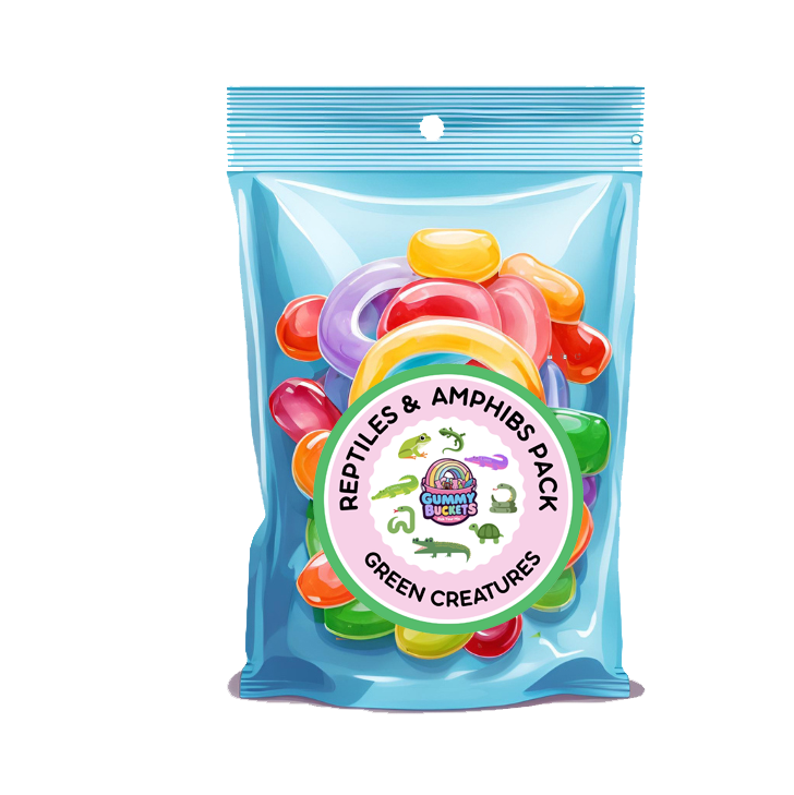 1 Pound Bag of Reptile Gummies