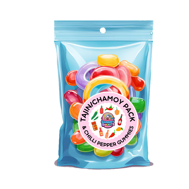 1 pound bag of Tajin/Chamoy Gummies