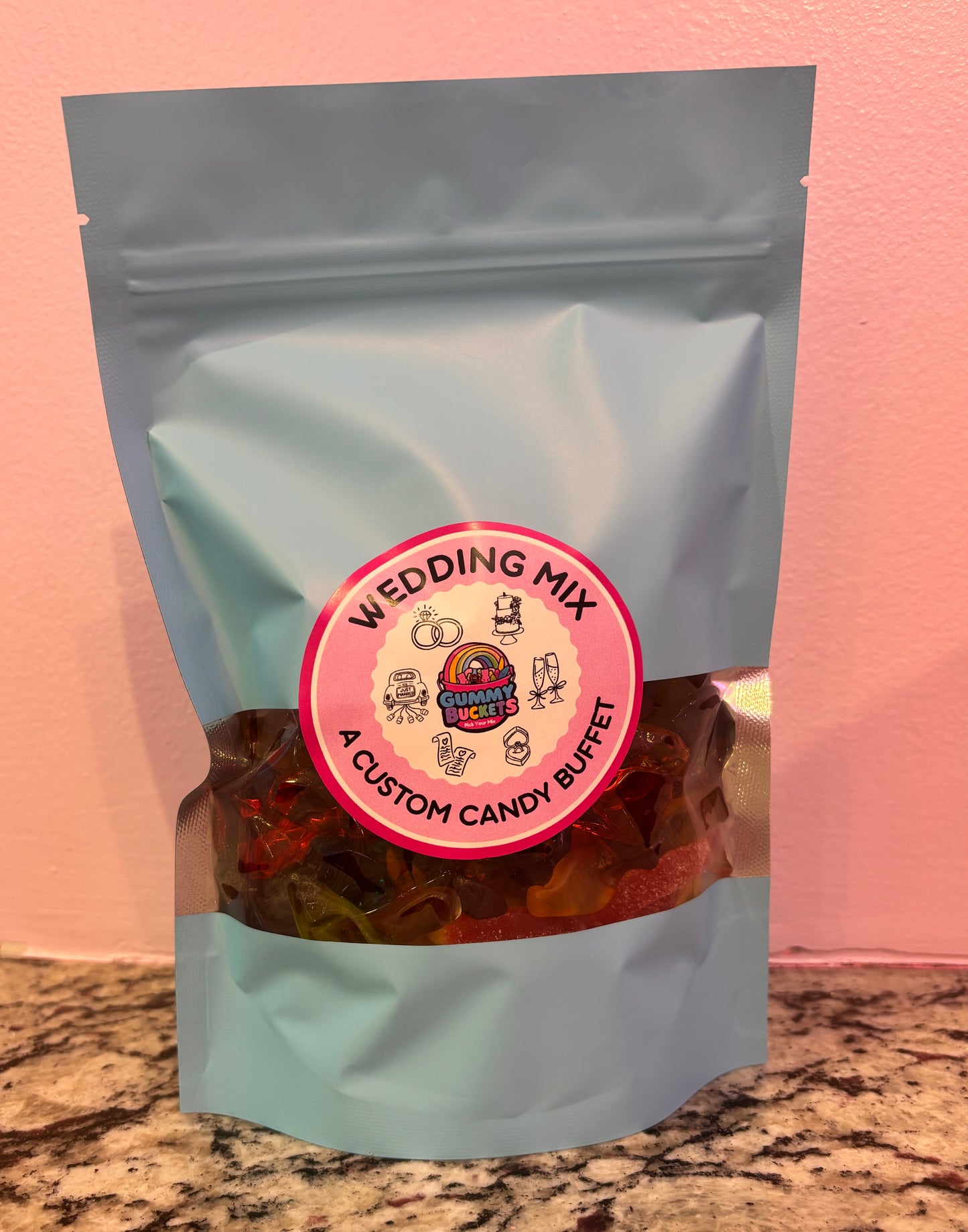 1 Pound Bag of Wedding Gummies