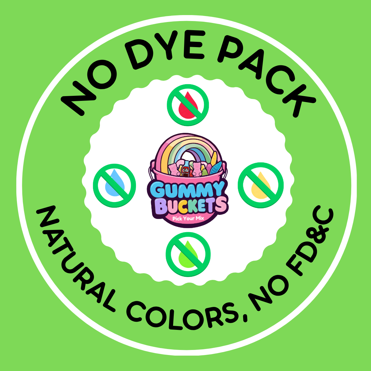 Dye-Free Bags & Buckets