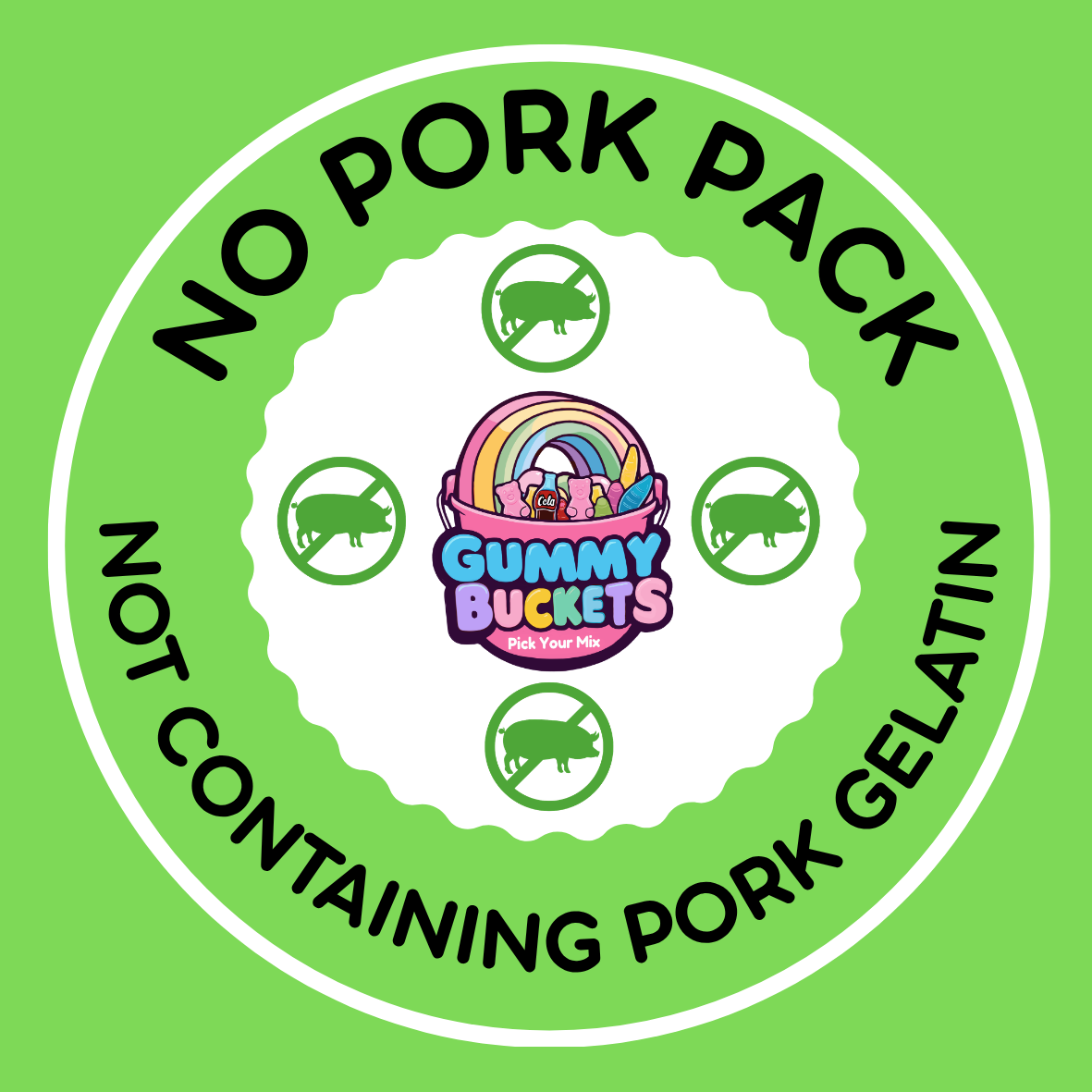 Pork-Free Bags & Buckets