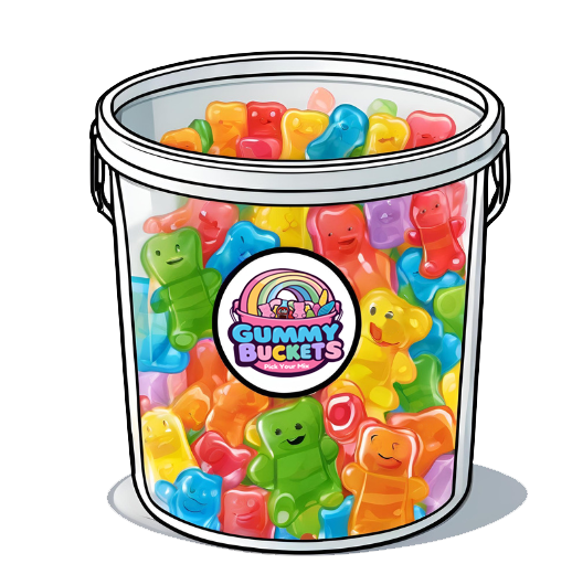 10 Pound Bucket of Pick Your Own Gummy Candy.  