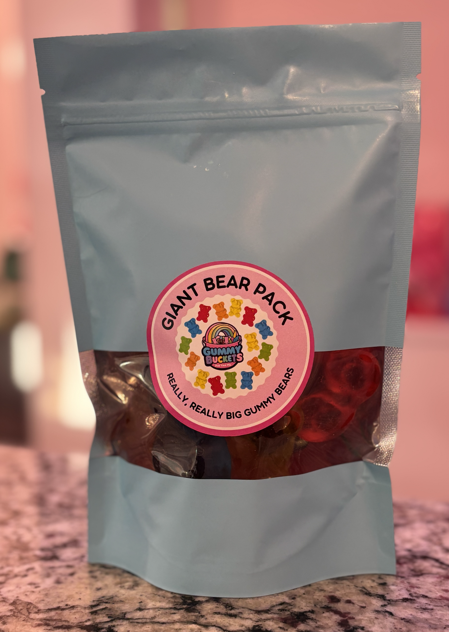 1 Pound Pack of Giant Bear Gummies