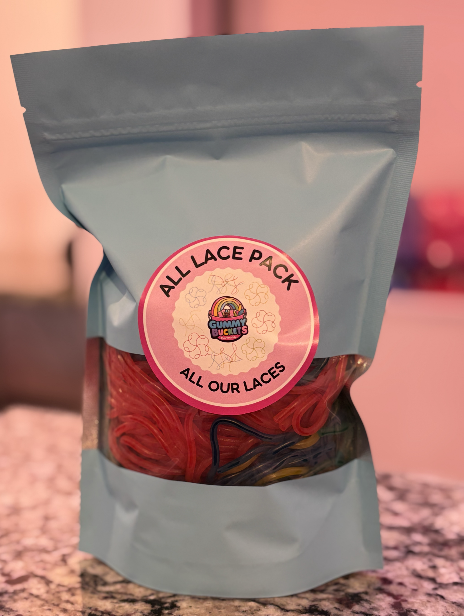 1 Pound Pack Bag Laces Gummies