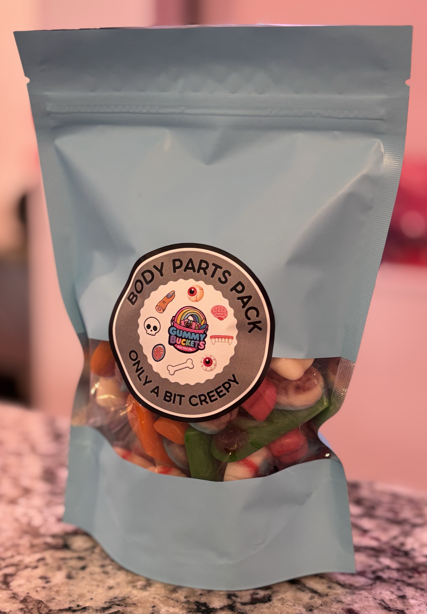 1 Pound Pack of Body Part Gummies