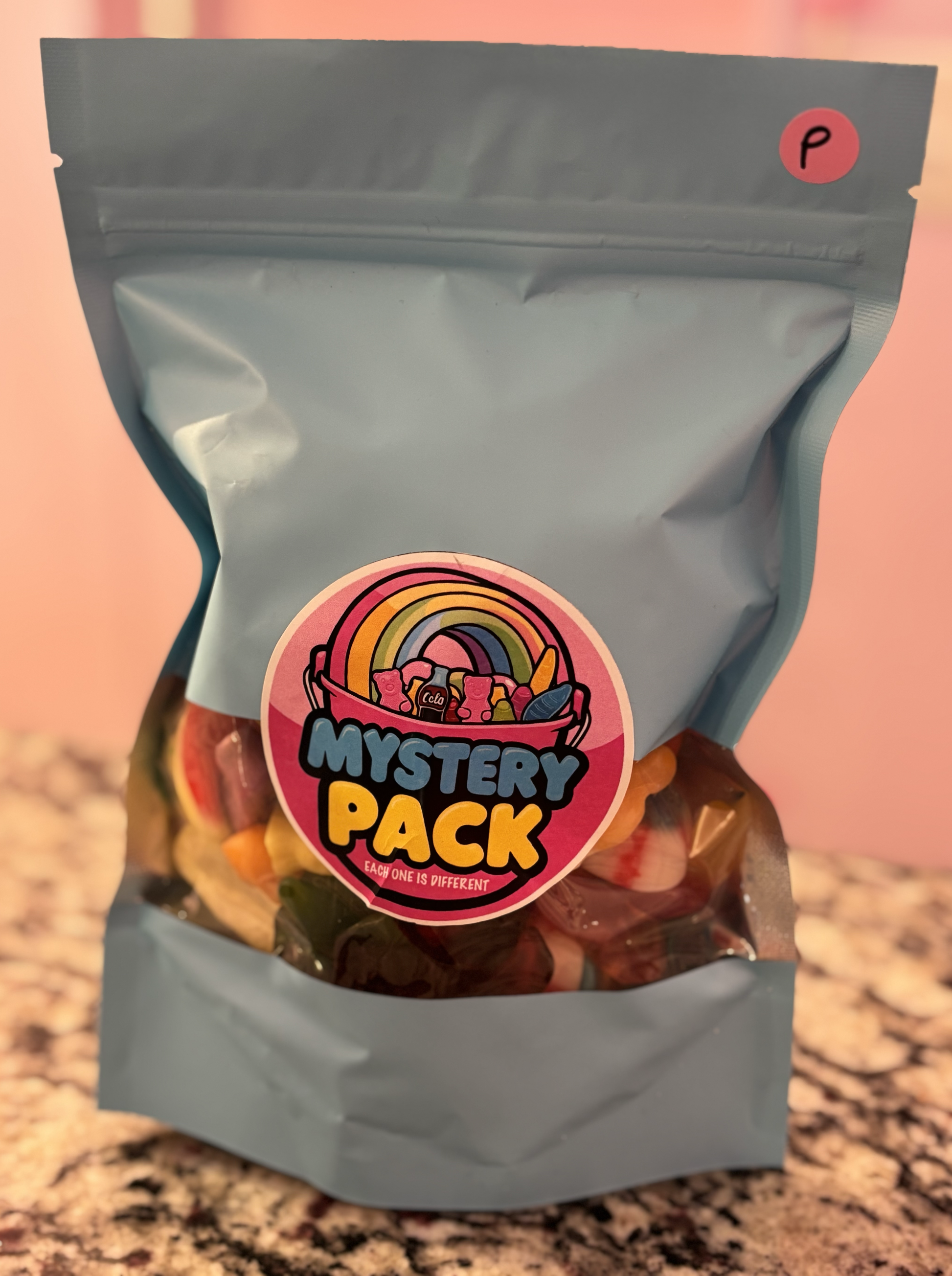 1 Pound Mystery Bag of Plain Gummies