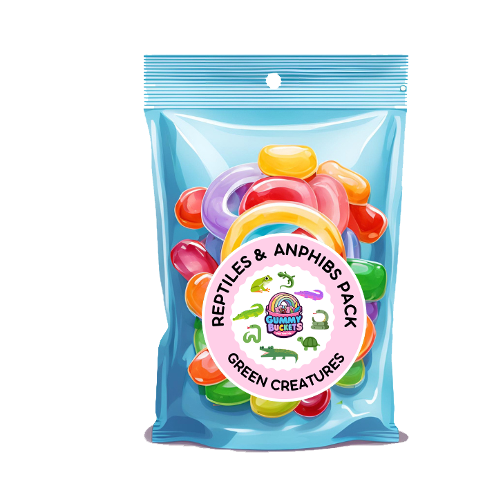 1 Pound Bag of Reptile Gummies