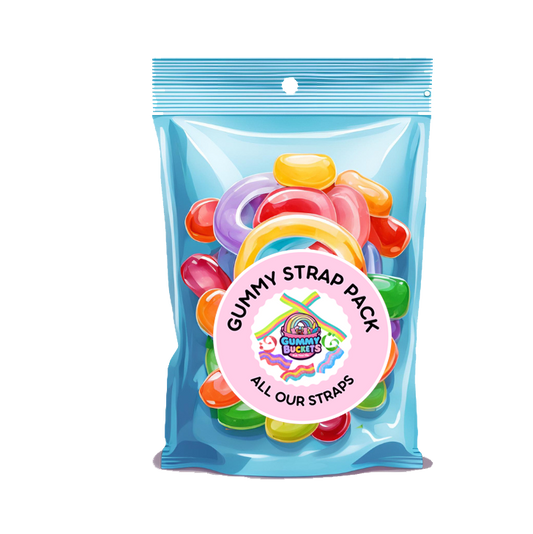 1 pound bag of straps gummy candy