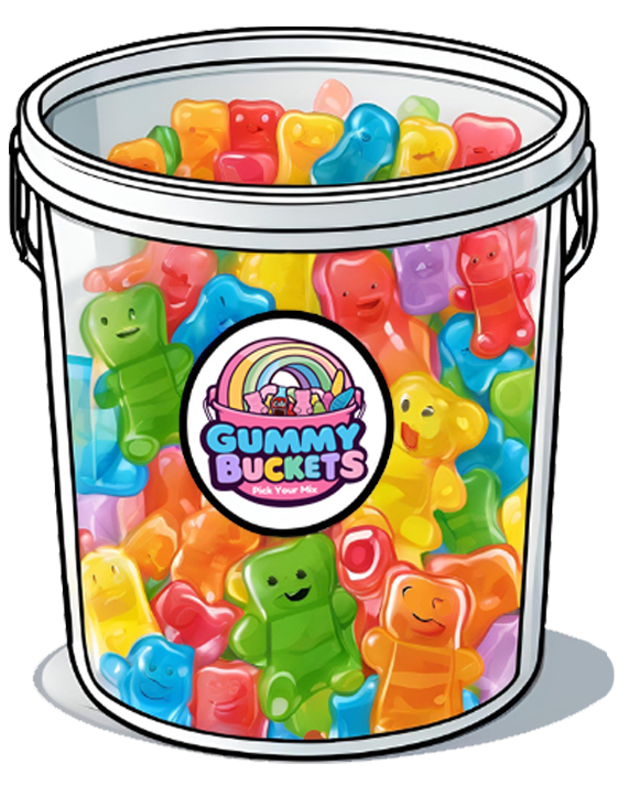 20 Pound Bucket of Pick Your Own Gummy Candy.  