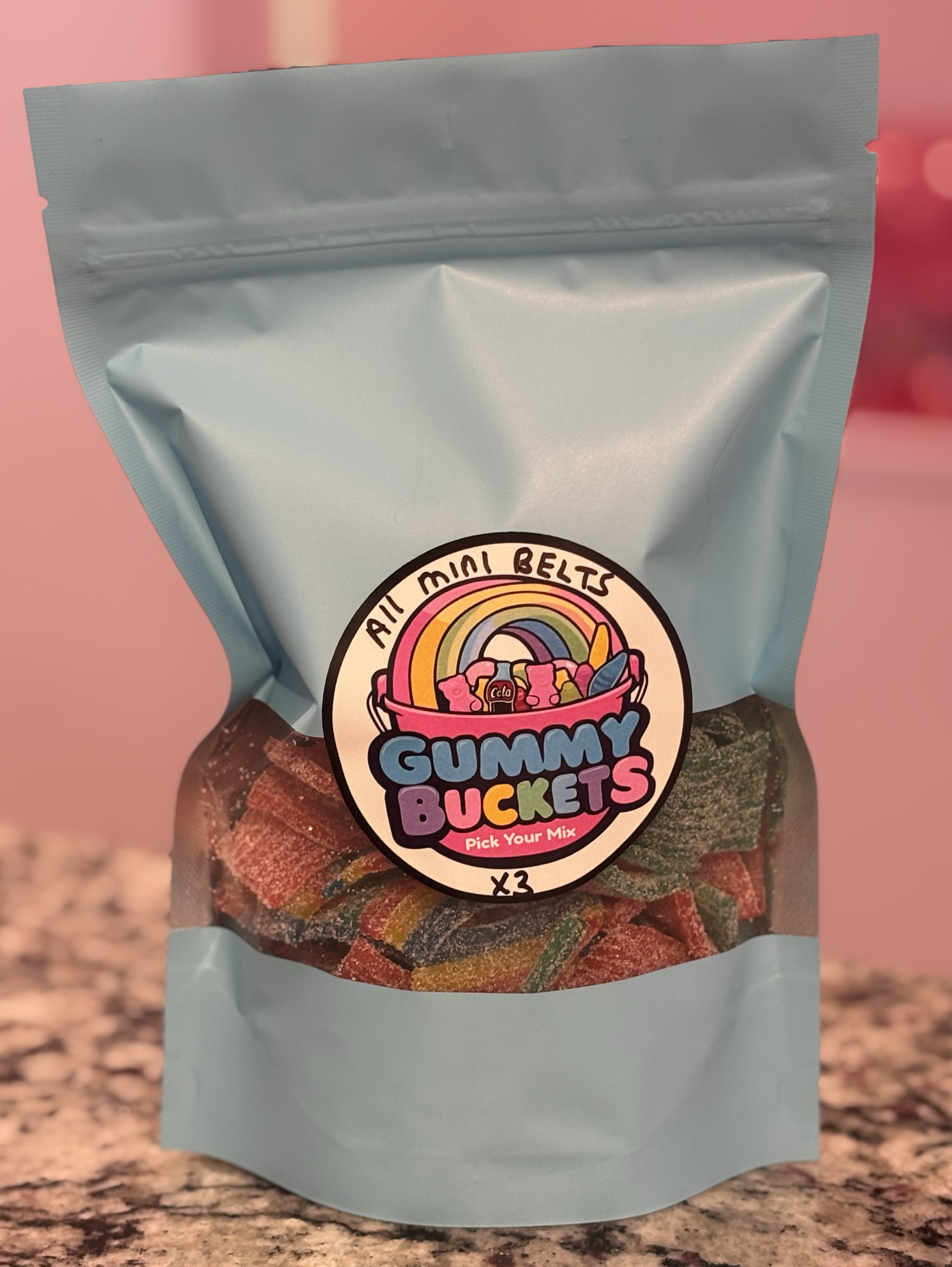 1 Pound Bag of Mini Straps