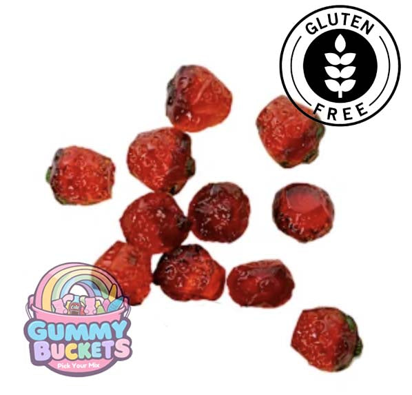 Amos 4D Fruit Gummy JuicyBurst Strawberry (about 3 oz)
