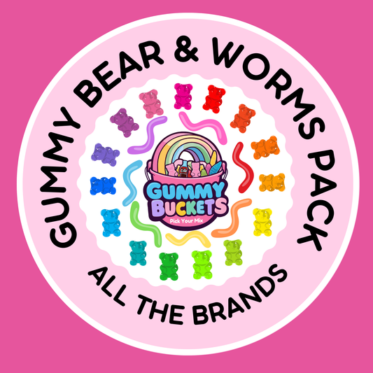 All Bears & Worms Gummy Mix (Pick Size)