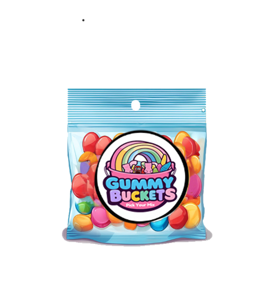 Gummy Buckets Small Size 1/4 Pound Bag
