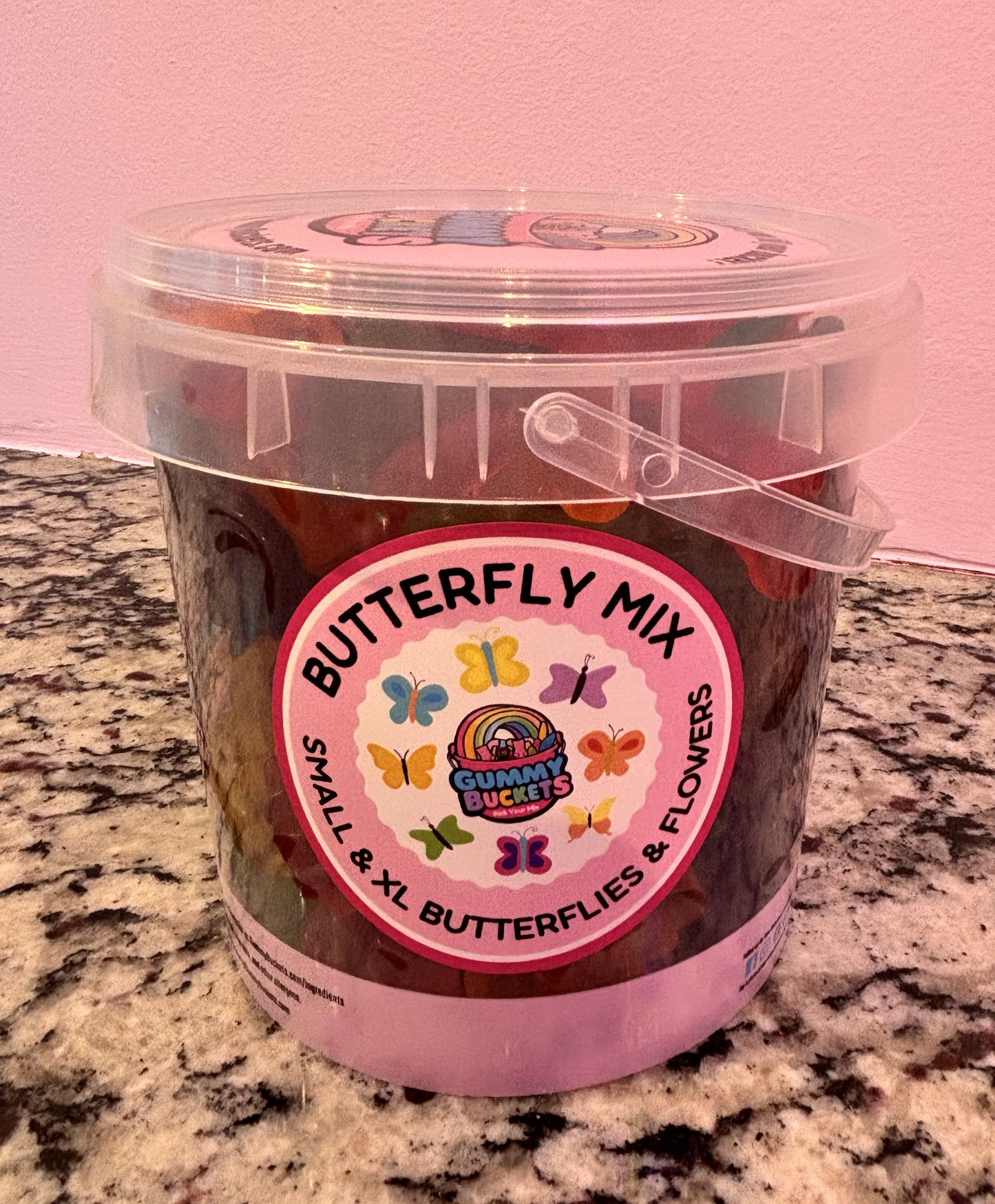 2 Pound Bucket of Butterfly Gummies