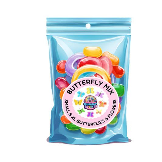 1 Pound Bag Butterfly Gummies