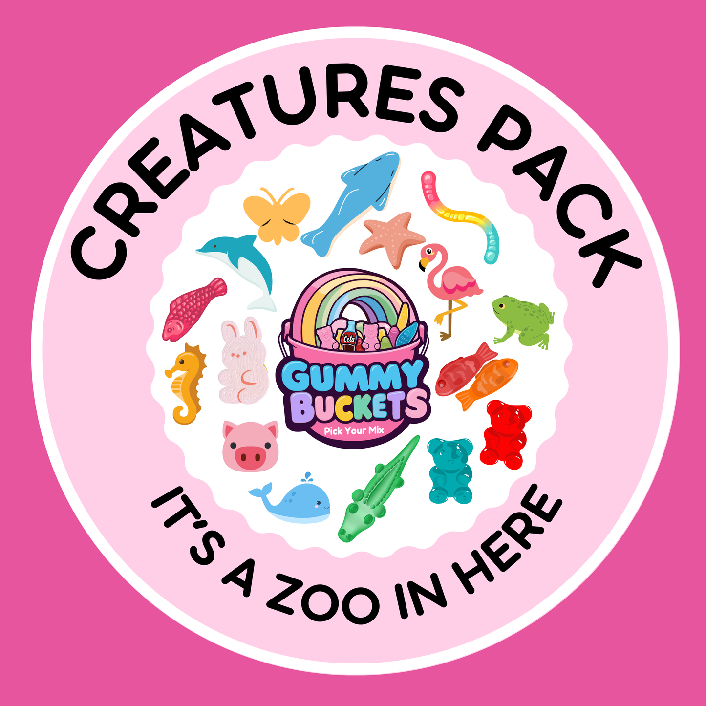 Creatures Gummy Mix (Pick Size)