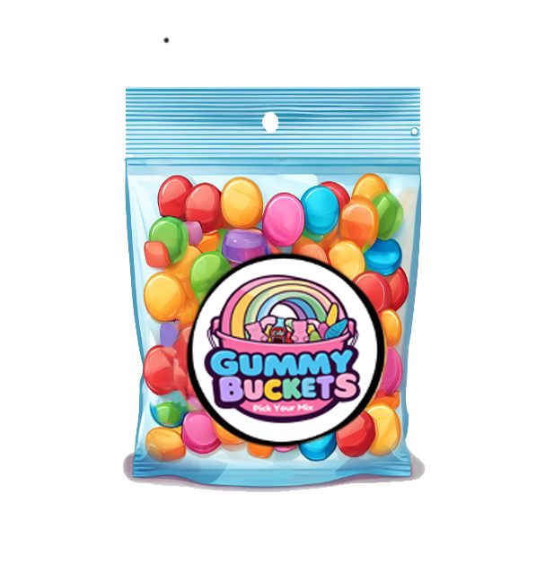 Gummy Buckets Middle Size 1/2 Pound Bag