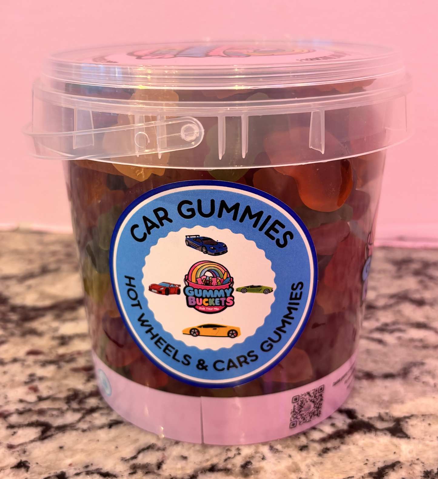 2 Pound Bucket of Cars Gummies