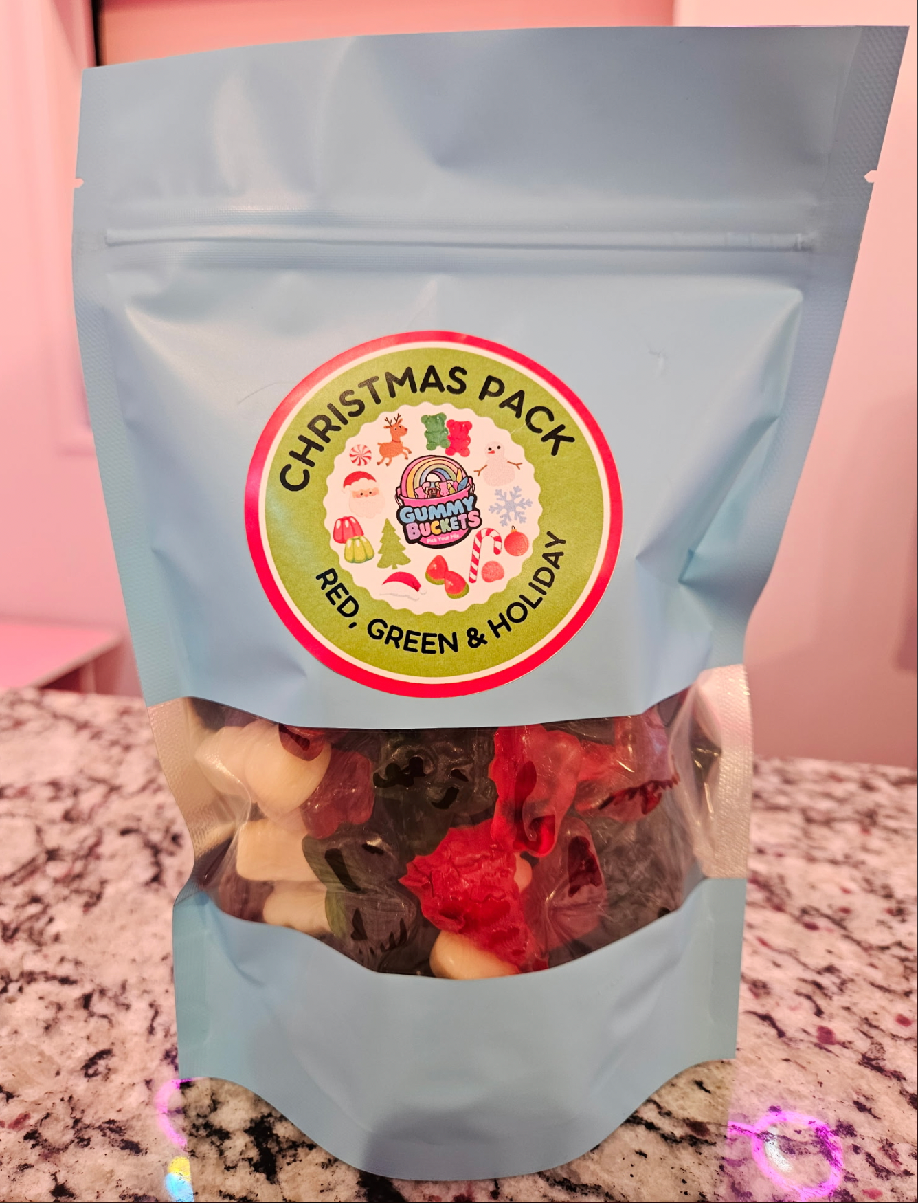 1 Pound Bag of Christmas Gummies Canada