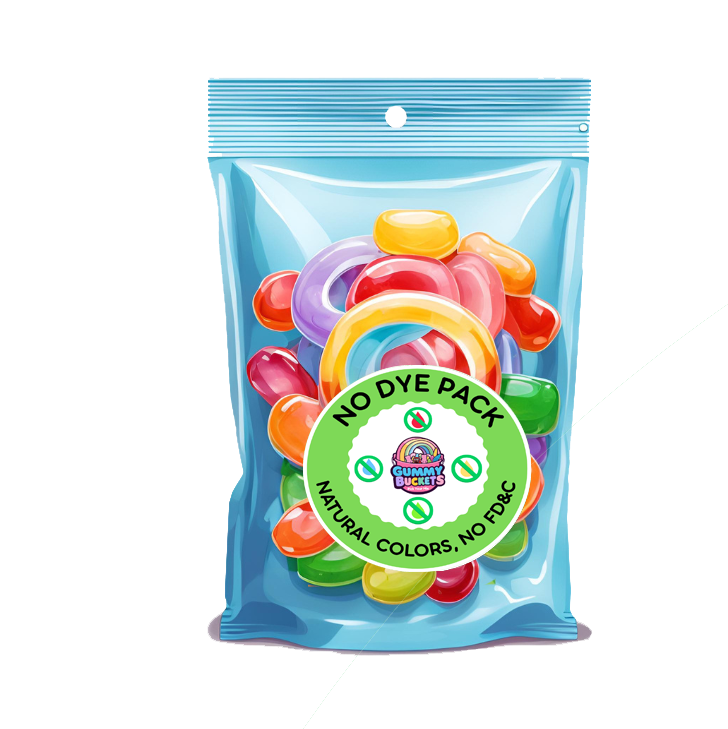1 Pound Bag of Dye Free Gummies