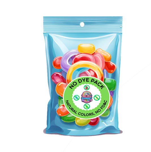 1 Pound Bag of Dye Free Gummies