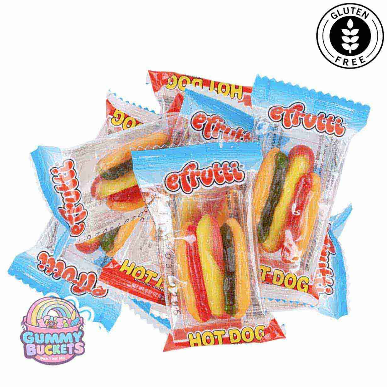 Efruitti Gummy Hotdogs (about 3 oz)