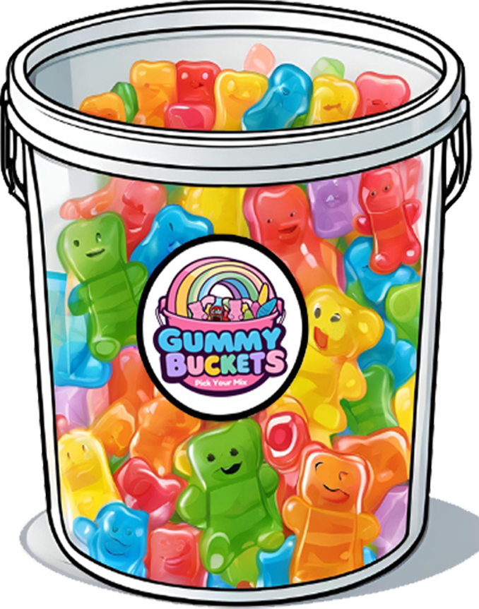 35 Pound Bucket of  Pick your Own Gummy Candy