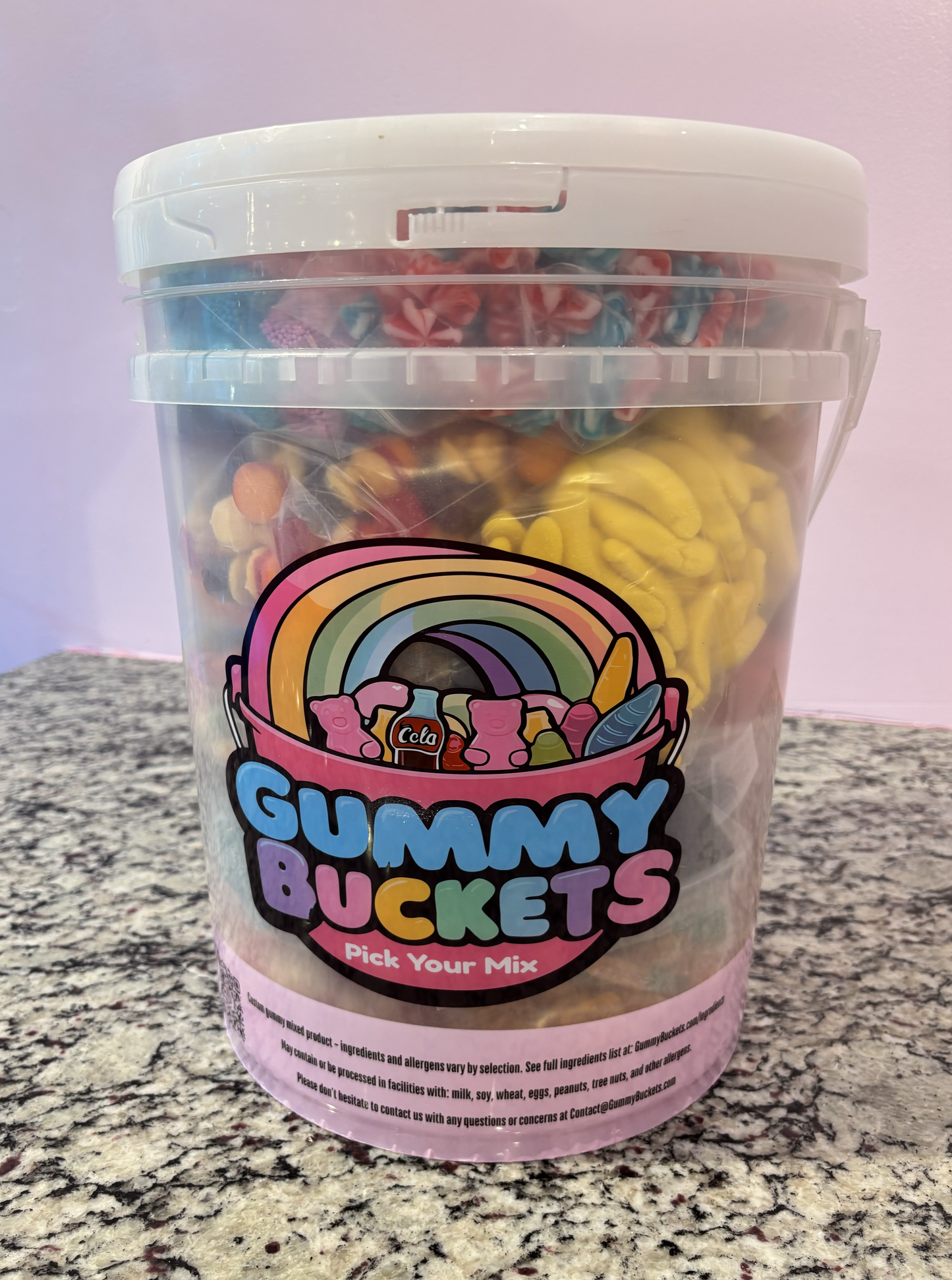 35 Pound bucket with Custom Choices