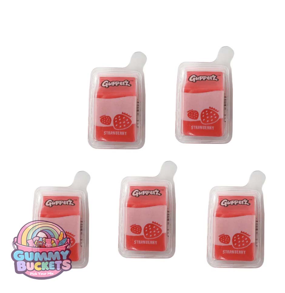 Guppers Strawberry Milk (about 3 oz)