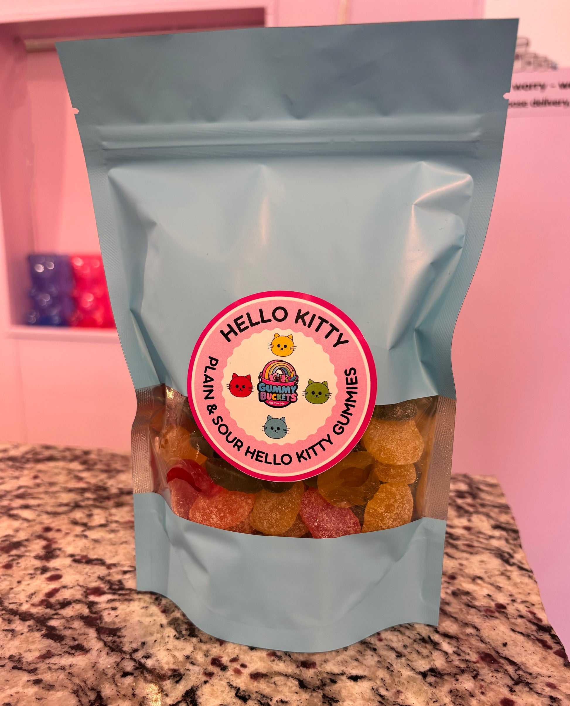 1 Pound Bag of Hello Kitty Gummies