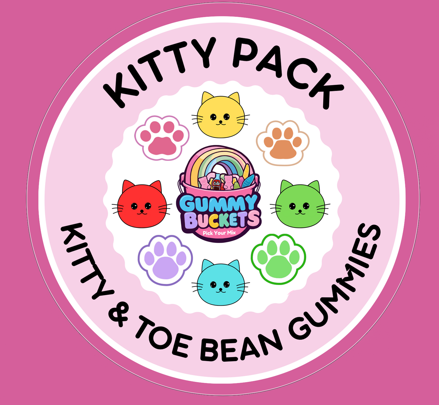 Kitty Pack Sticker