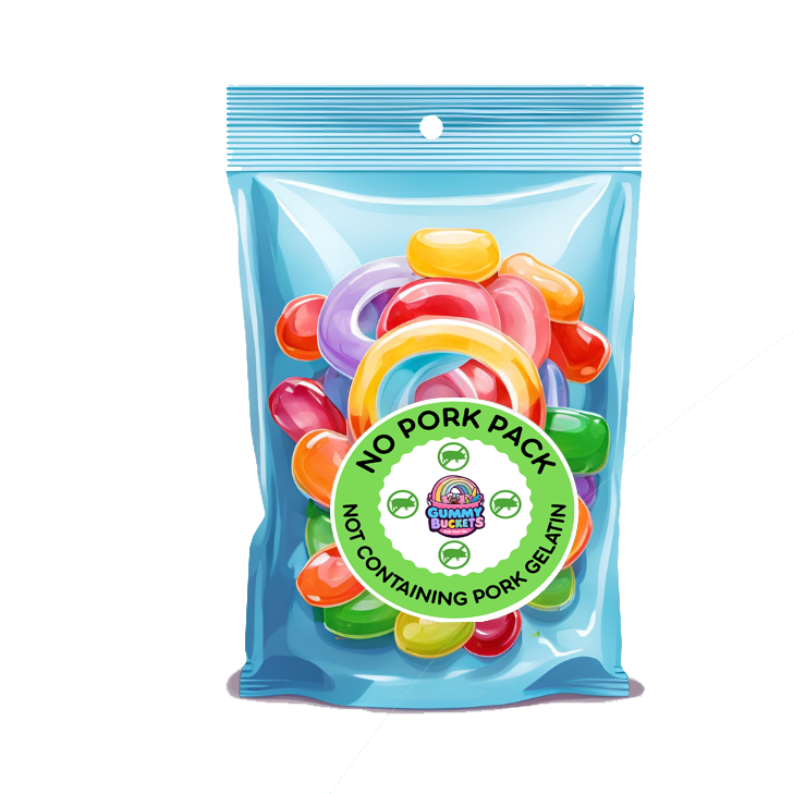 Pork-Free Gummy Mix (1 pound bag)