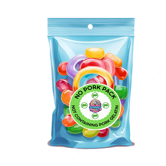 Pork-Free Gummy Mix (1 pound bag)