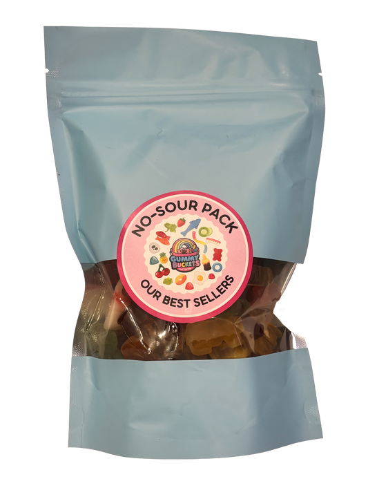 NO Sour Gummies Mixe (1 pound bag)