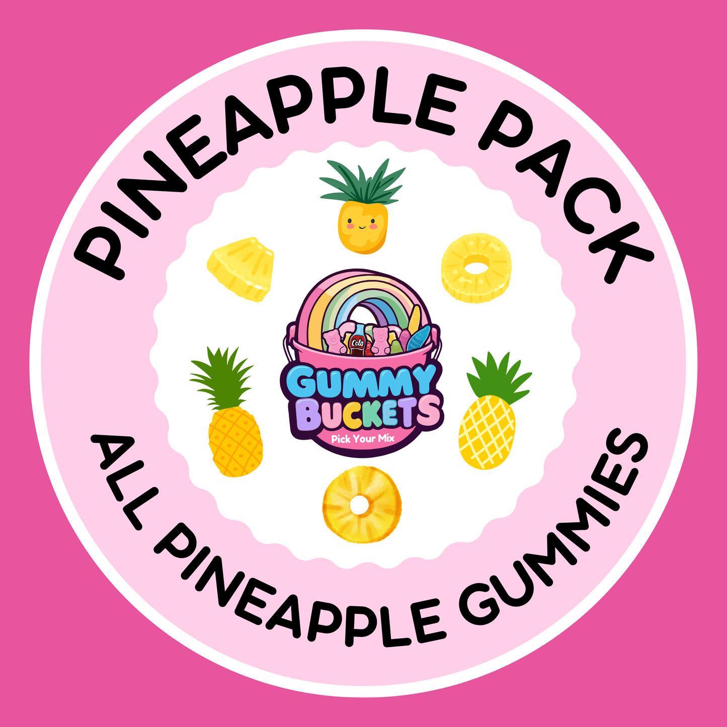 All Pineapple Mix (Pick a Size)