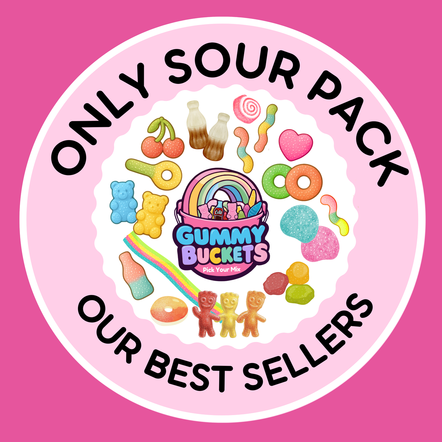All Sour Gummy Mix (Pick Size)