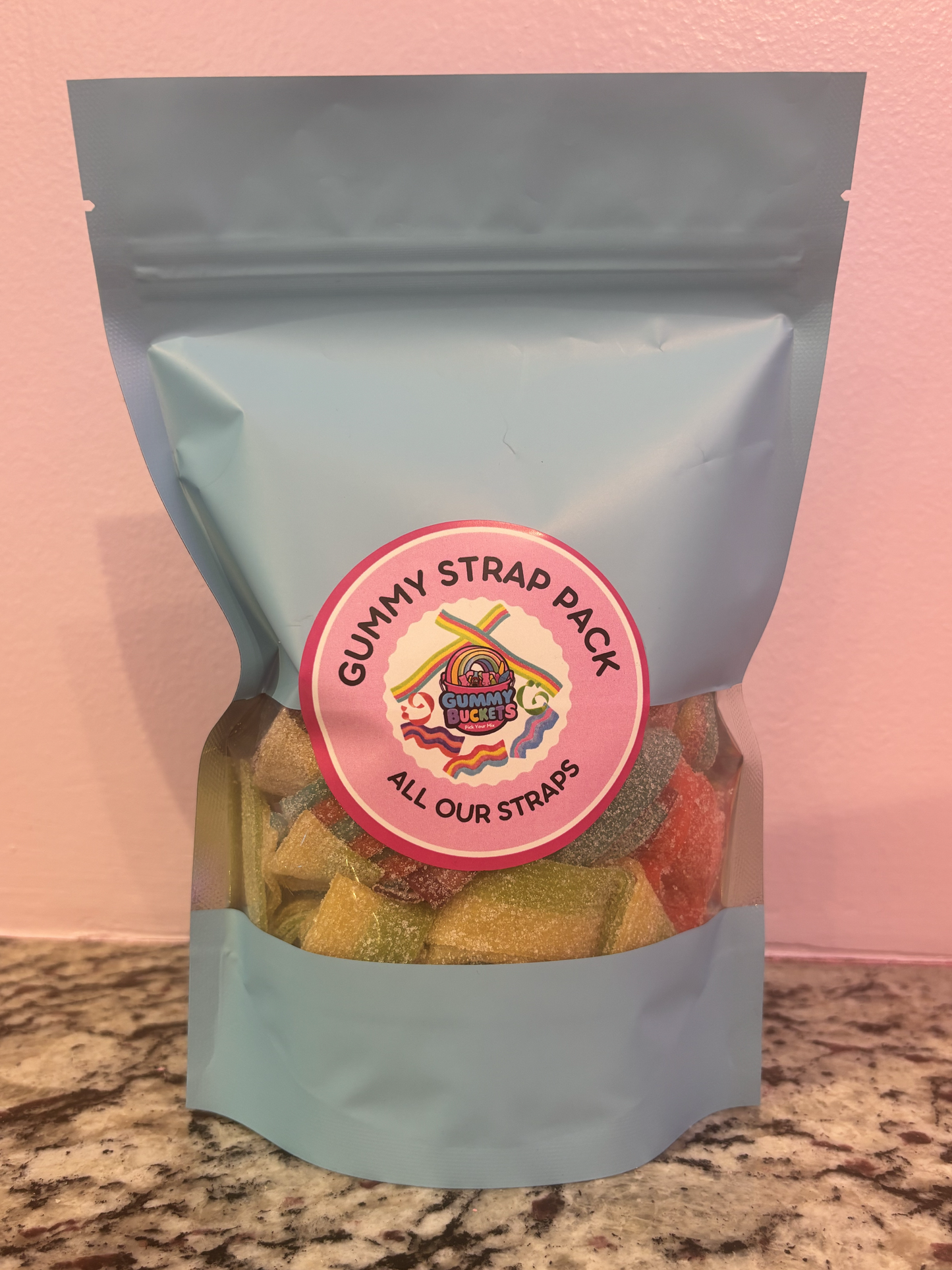 1 Pound Bag of Straps Gummies