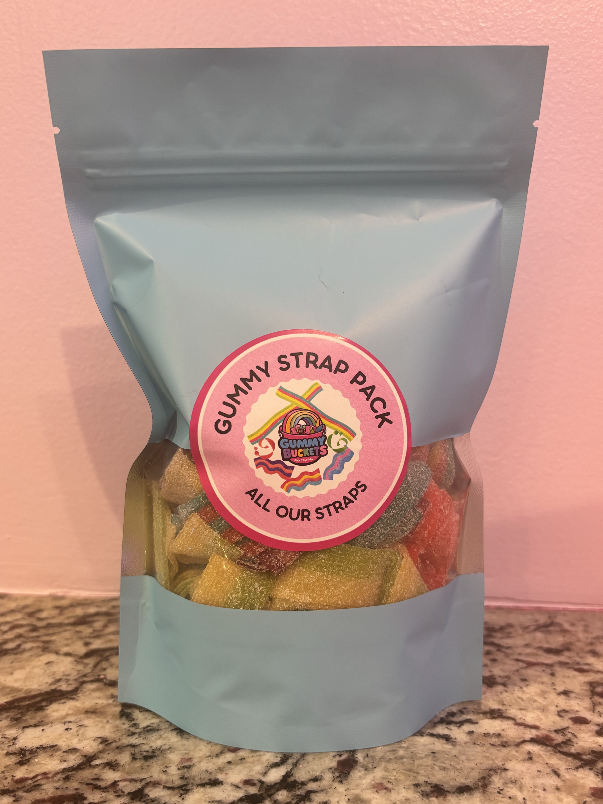1 Pound Bag of Straps Gummies