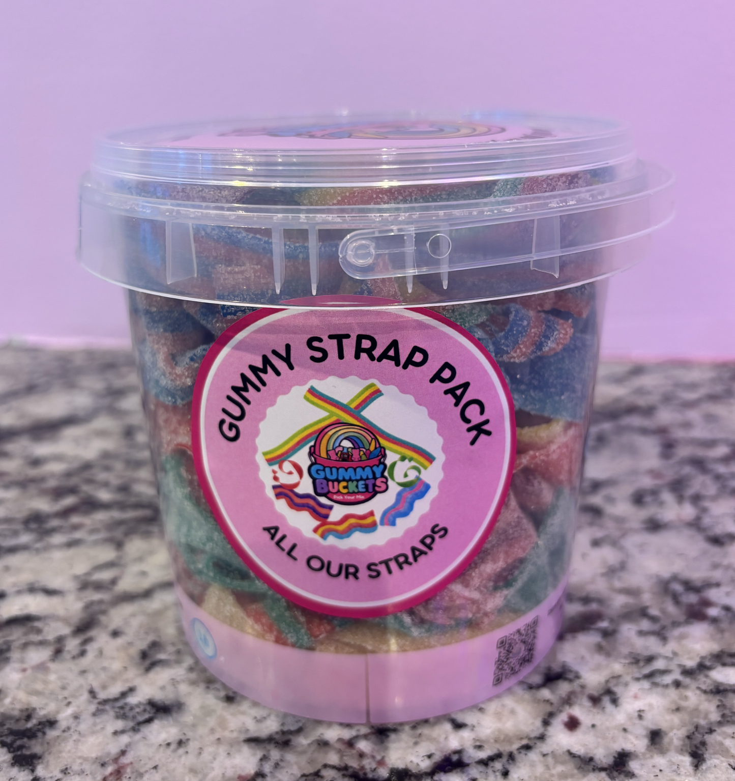 2 Pound Bucket of Straps