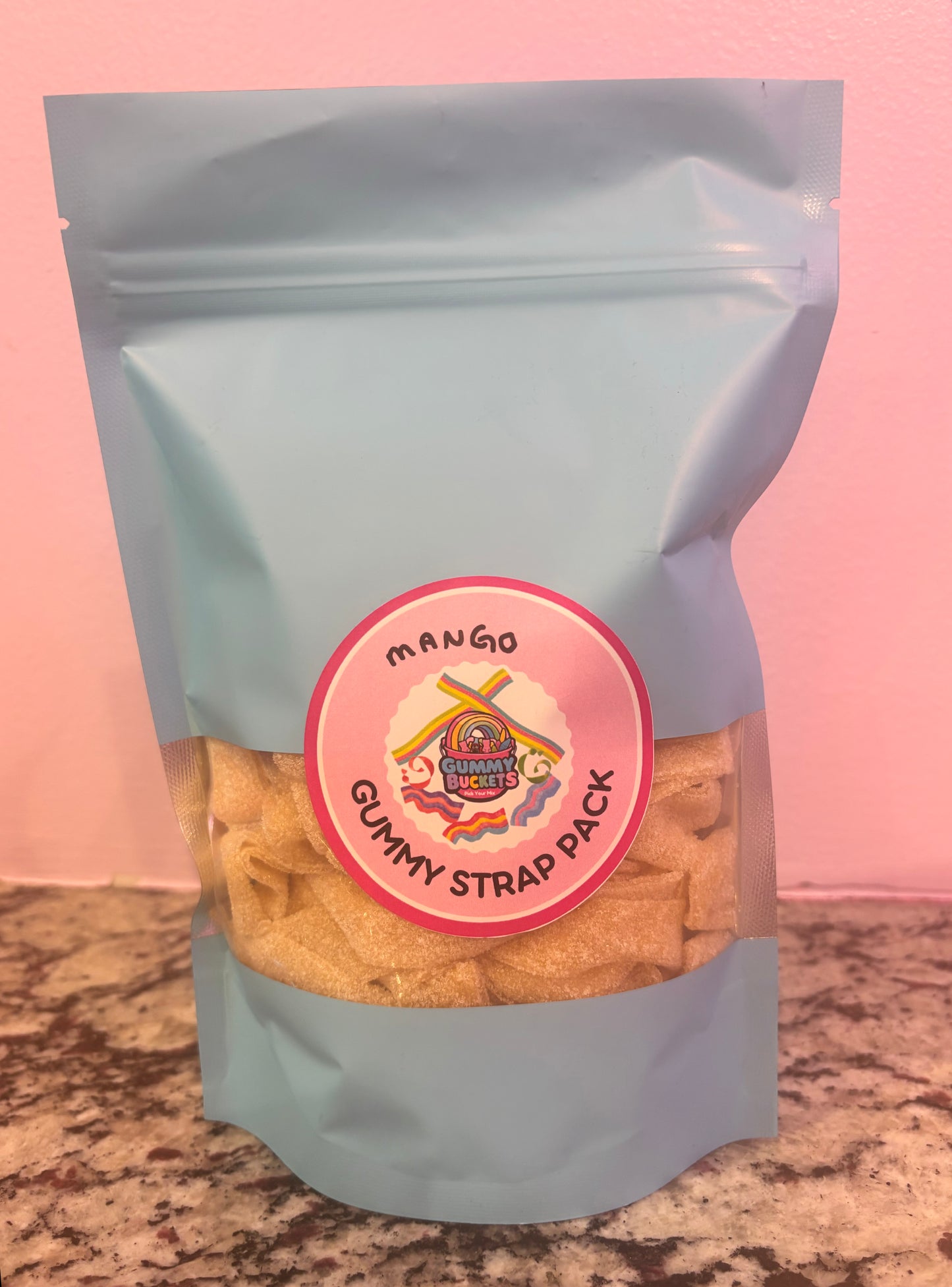 1 Pound Bag of Mango Straps