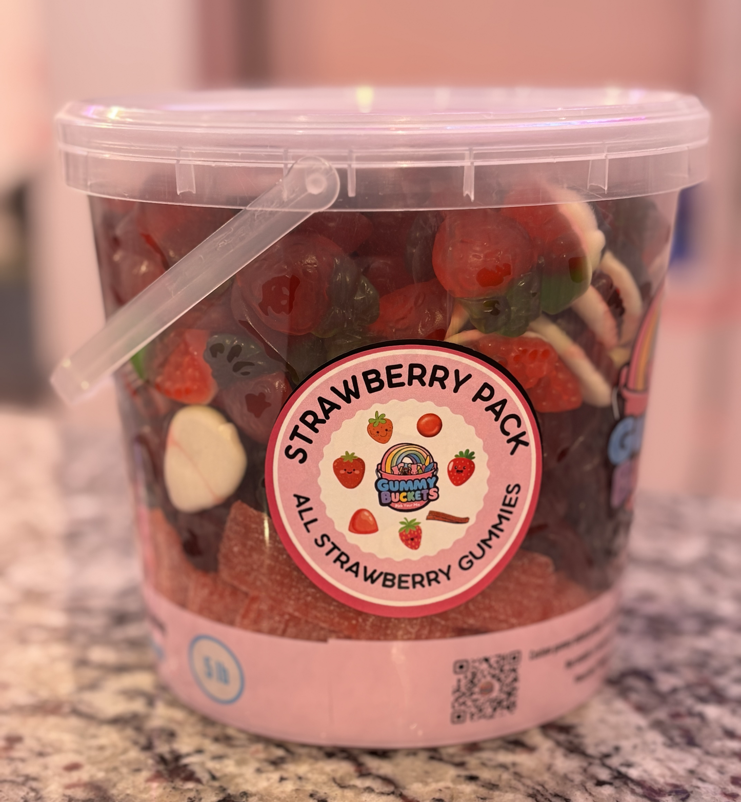 Strawberry 5 Pound Bucket